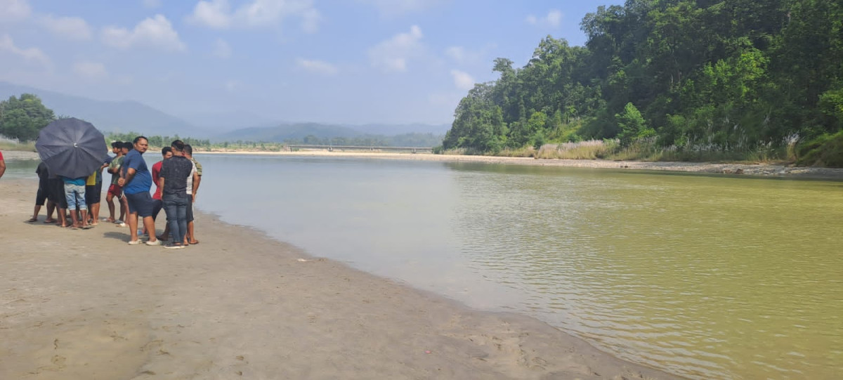नवलपुरमा पौडी खेल्ने क्रममा डुबेर एक जनाको मृत्यु