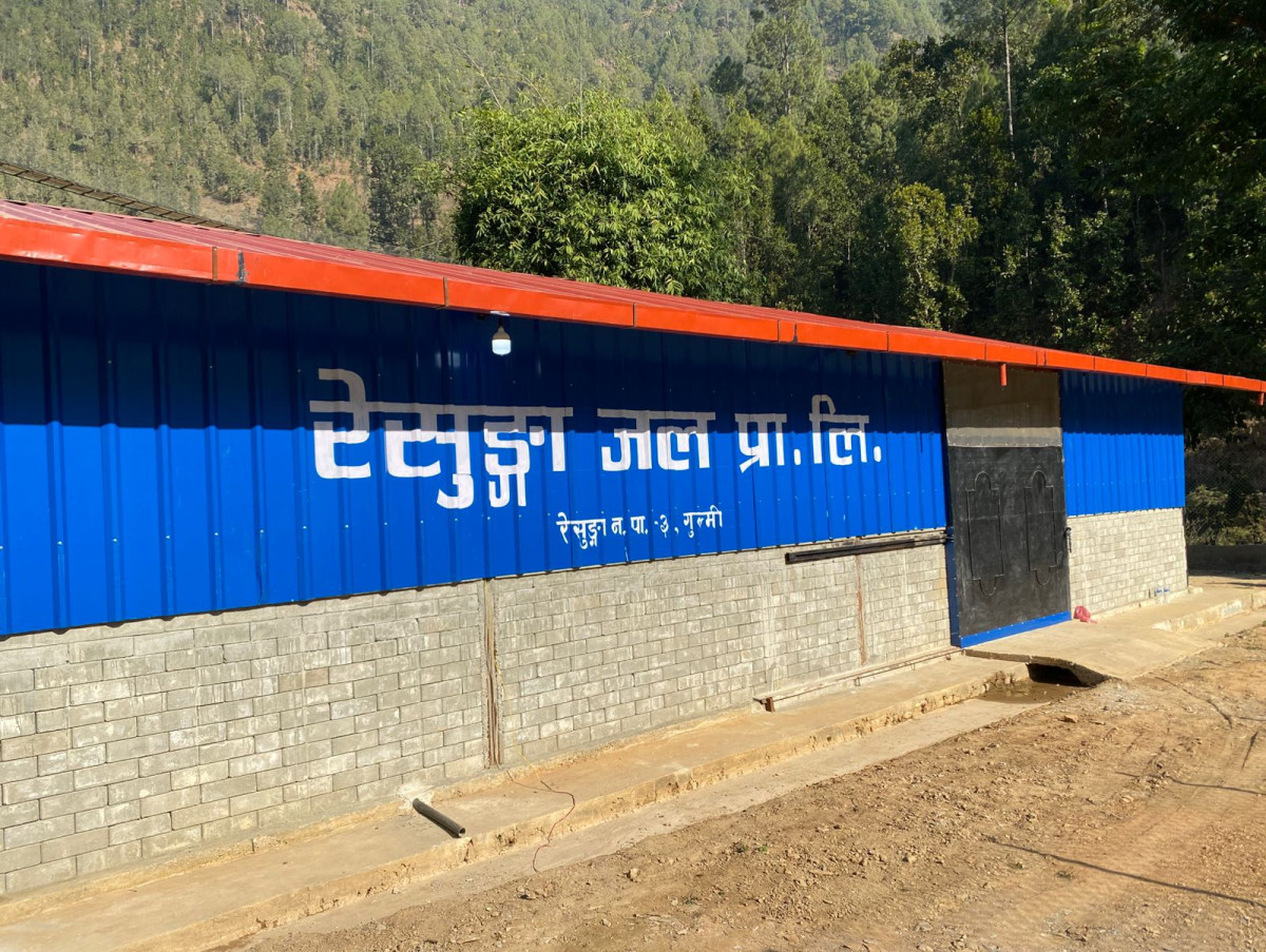 २ करोड लगानीमा तम्घासमा पानी उद्योग