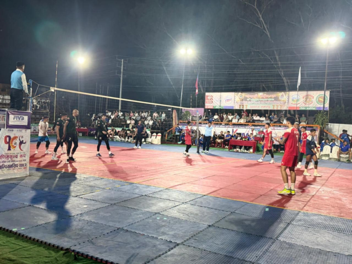 मणिमुकुन्द कप इन्डो नेपाल रात्रिकालीन भलिबल  :  पुलिस,आर्मी, गल्कोट र गुजरात विजयी