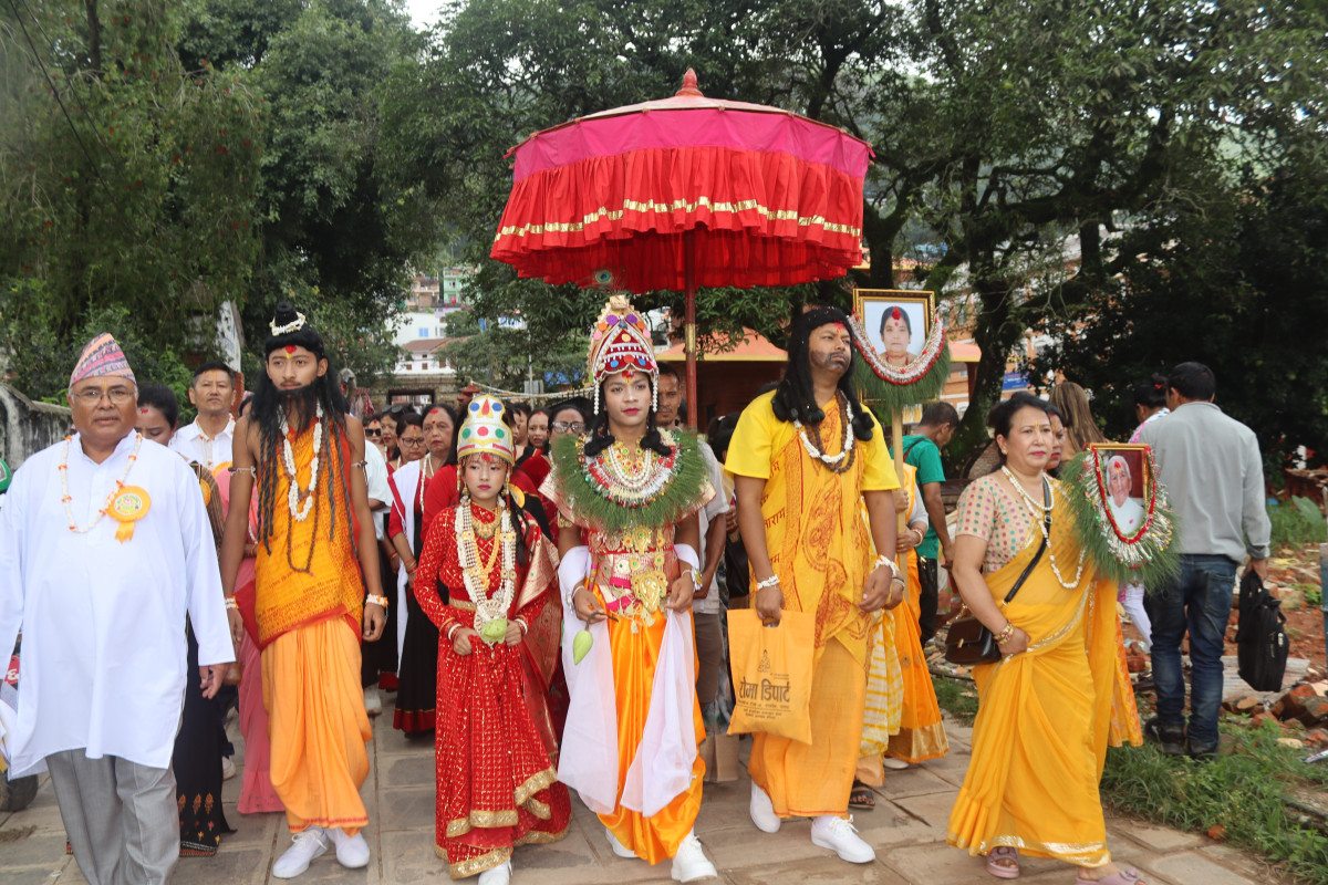 पाल्पामा थरिथरिका गाईजात्रा
