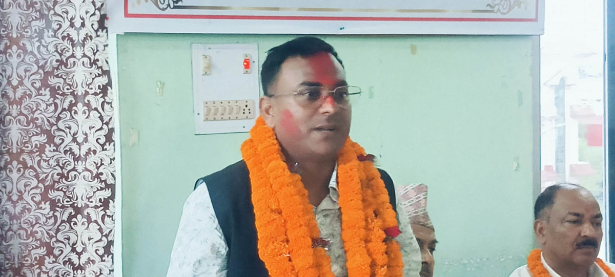 नवलपरासी उद्योग वाणिज्य संघकाे अध्यक्ष नागेन्द्र अग्रहरी निर्वाचित