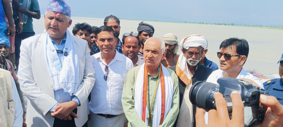 प्रतापपुर कठहावमा जग्गा विवादले  सडक निर्माण अलपत्र